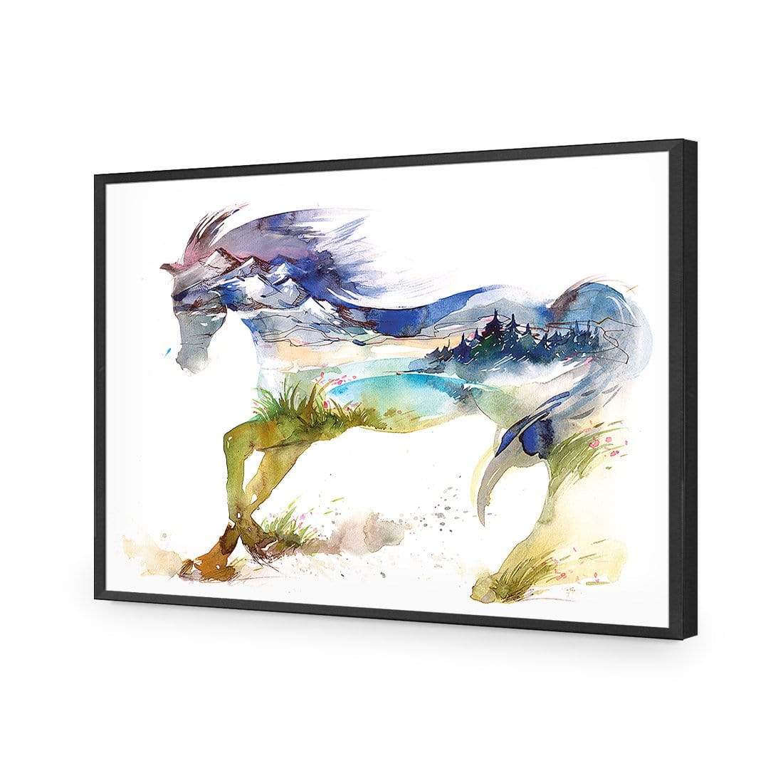 Horse Dreaming - wallart-australia - Acrylic Glass No Border