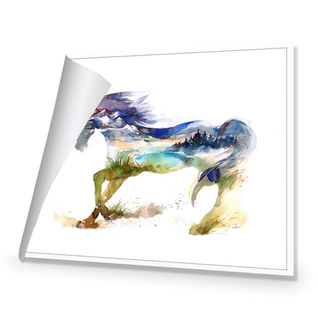Horse Dreaming - wallart-australia - Canvas