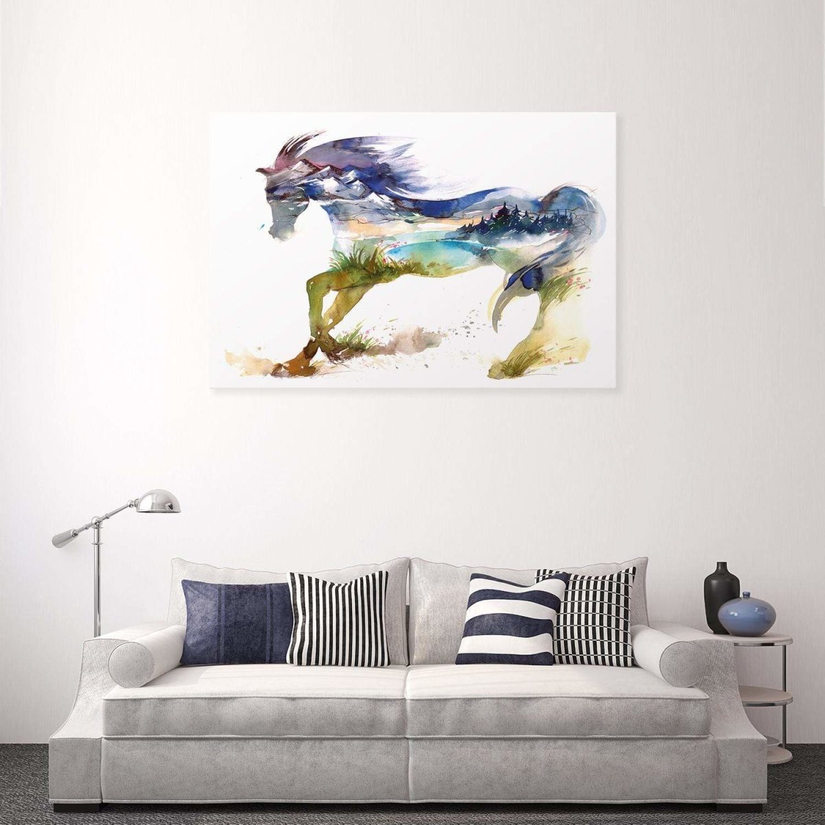 Horse Dreaming - wallart-australia - Canvas