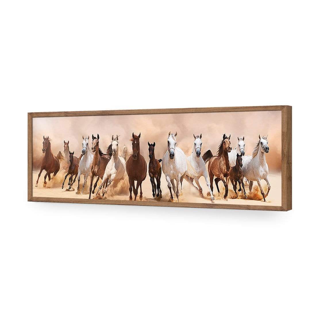 Horse Storm (Long) - wallart-australia - Acrylic Glass No Border