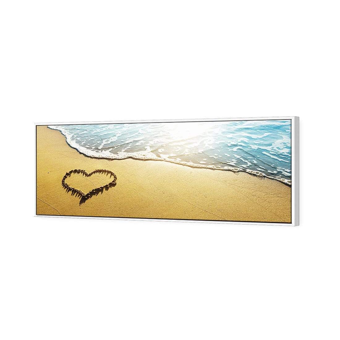 I Love the Beach (long) - wallart-australia - Canvas
