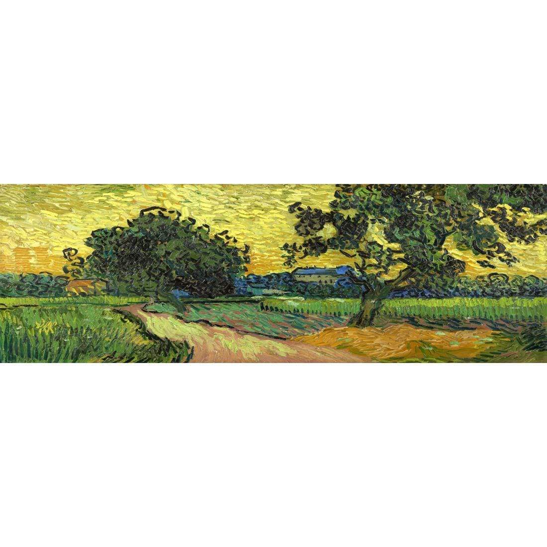 Landscape At Twilight By Van Gogh - wallart-australia - Canvas