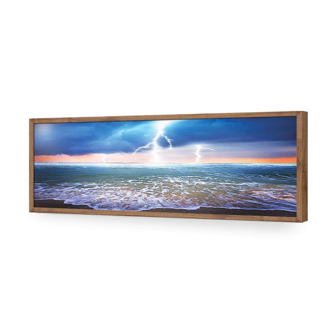 Lightning Beach, Original (Long) - wallart-australia - Acrylic Glass No Border
