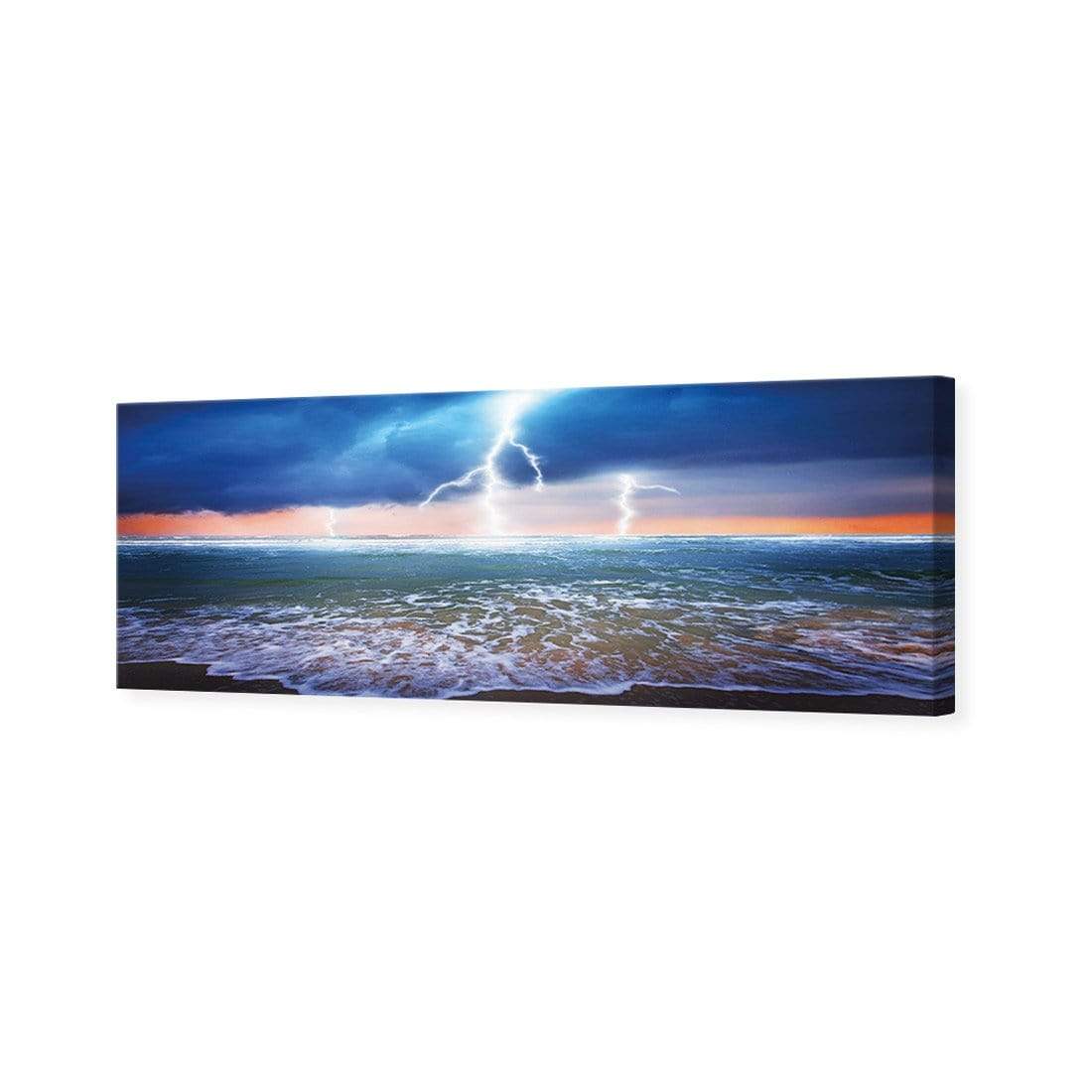 Lightning Beach, Original (Long) - wallart-australia - Canvas