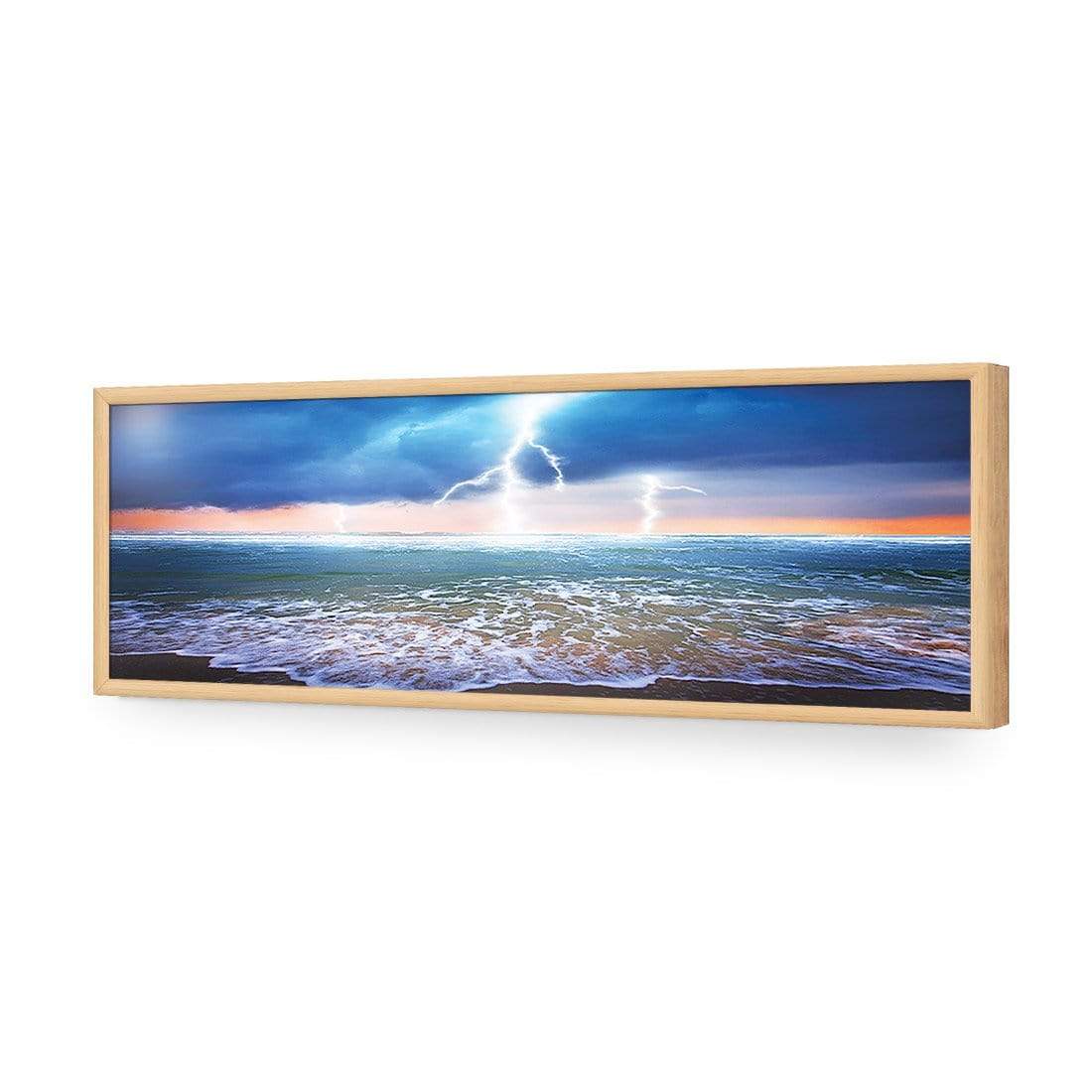 Lightning Beach, Original (Long) - wallart-australia - Acrylic Glass No Border