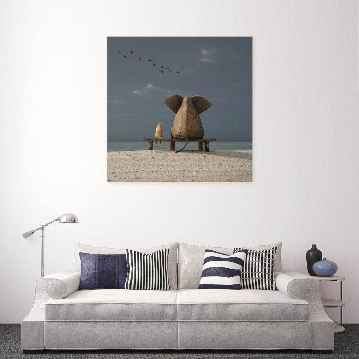 Little And Large (Square) - wallart-australia - Canvas