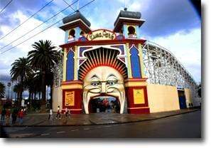 Luna Park, Original - wallart-australia - Canvas