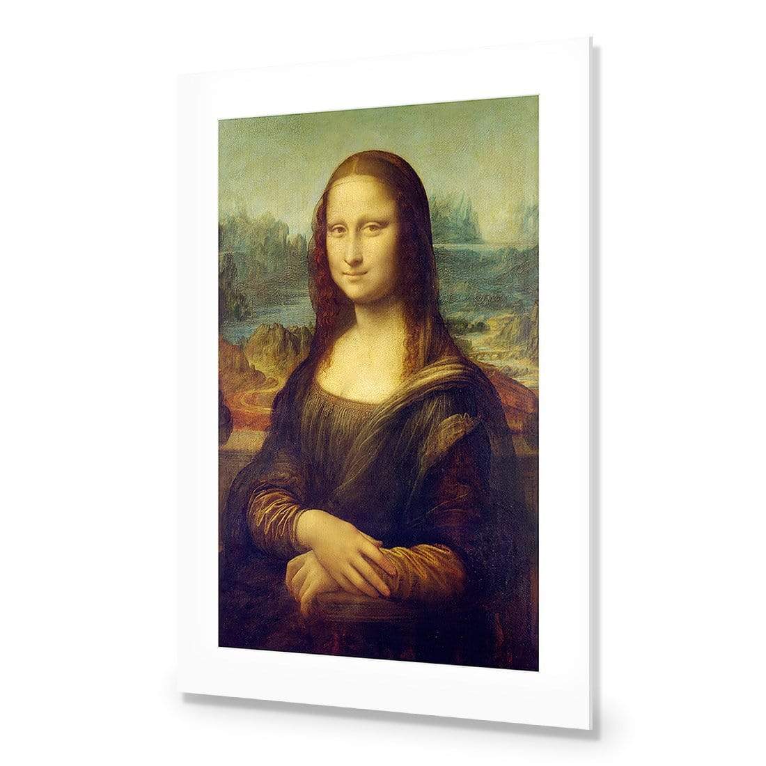 Mona Lisa By Da Vinci - wallart-australia - Acrylic Glass With Border