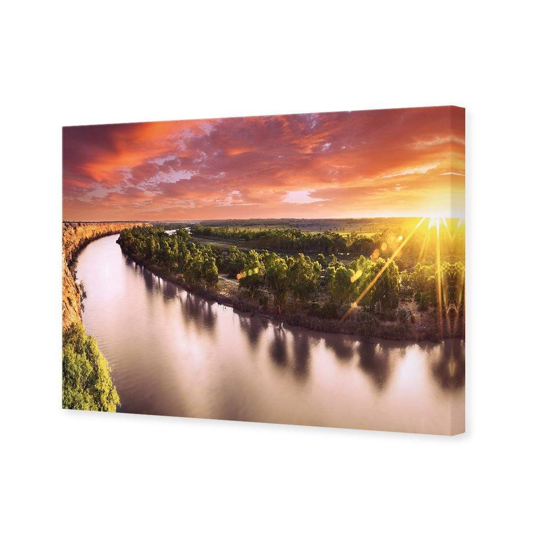 Murray River Sunrise - wallart-australia - Canvas