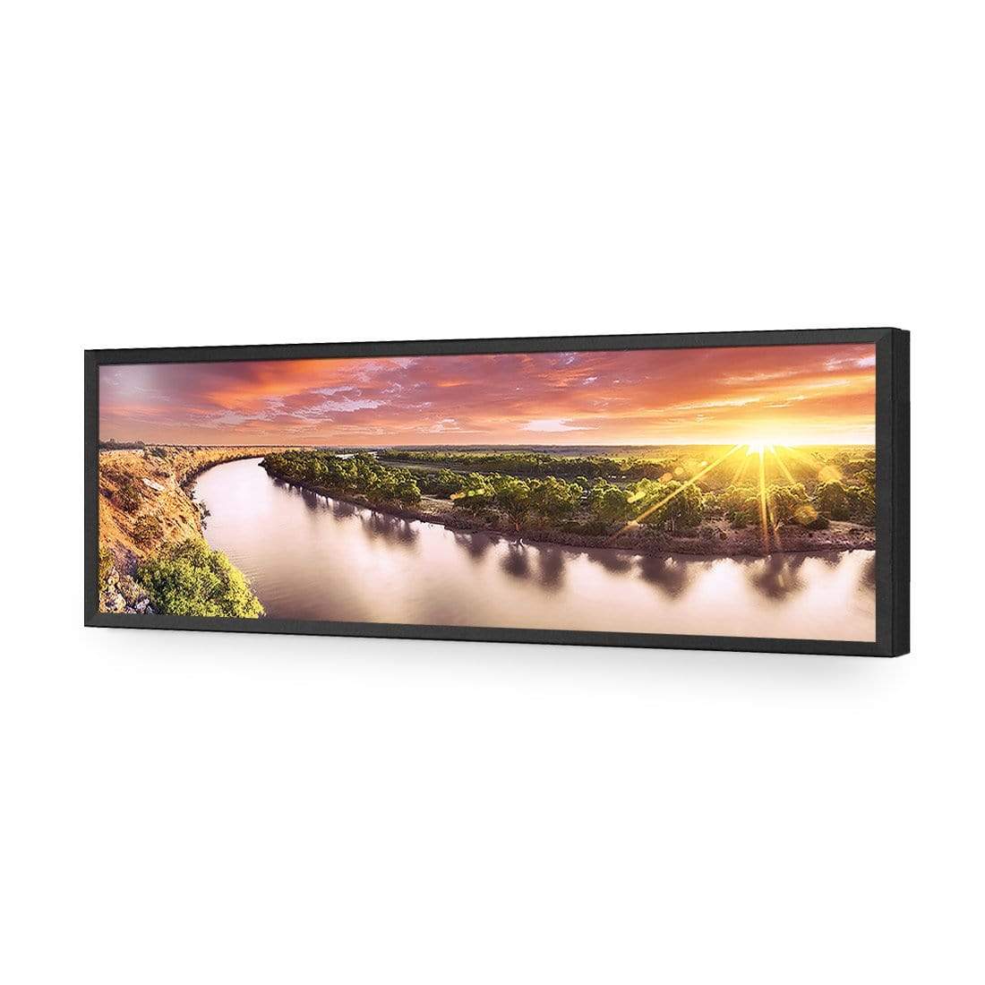 Murray River Sunrise (Long) - wallart-australia - Acrylic Glass No Border