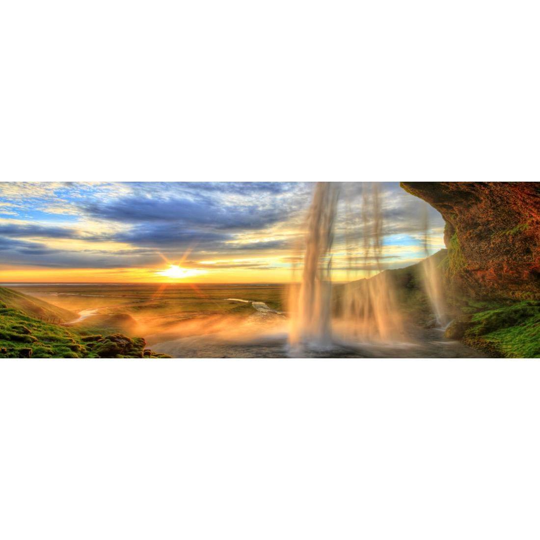 Mystical Waterfall, Original (Long) - wallart-australia - Canvas