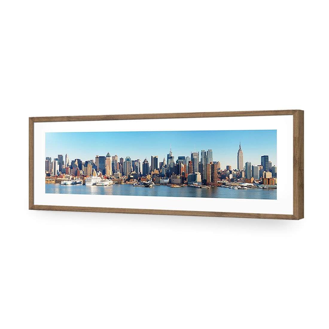 New York City, Panoramic - wallart-australia - Acrylic Glass With Border
