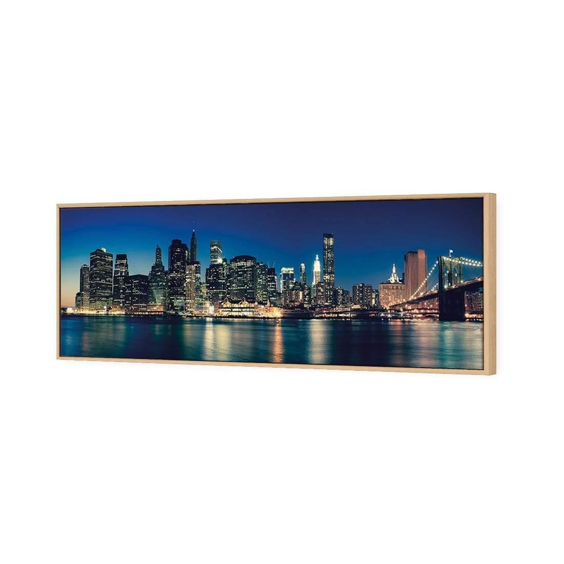 New York Riverside (Long) - wallart-australia - Canvas