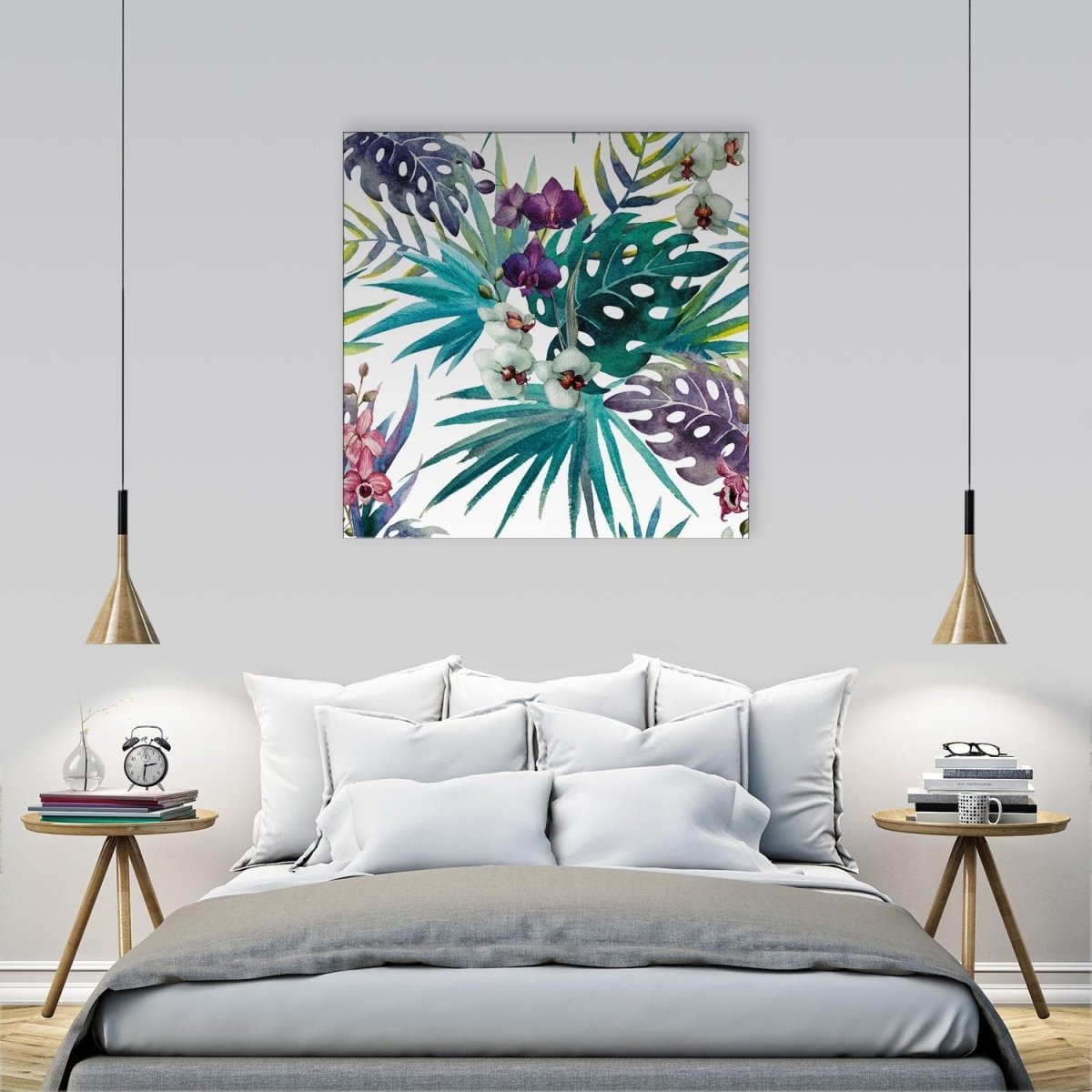 Orchid Exotica (Square) - wallart-australia - Canvas