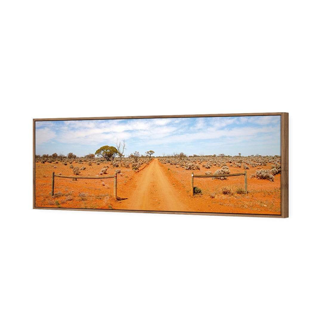 Outback Road (long) - wallart-australia - Canvas