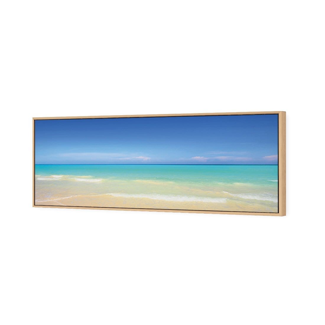 Paradise Beach (long) - wallart-australia - Canvas