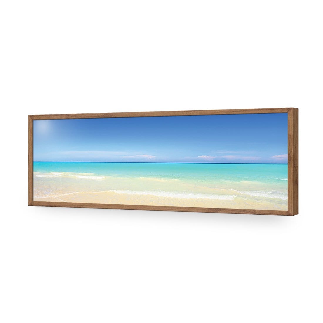 Paradise Beach (long) - wallart-australia - Acrylic Glass No Border