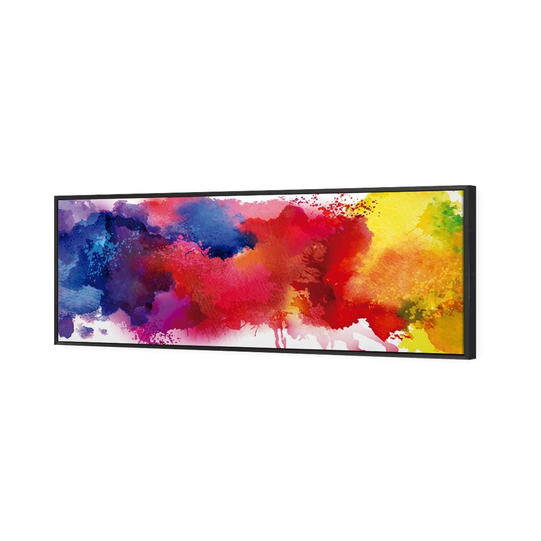 Primary Stains (long) - wallart-australia - Canvas