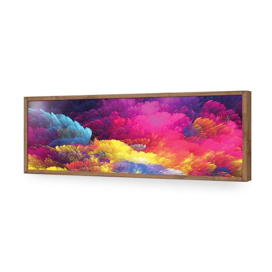 Rainbow Clouds (long) - wallart-australia - Acrylic Glass No Border