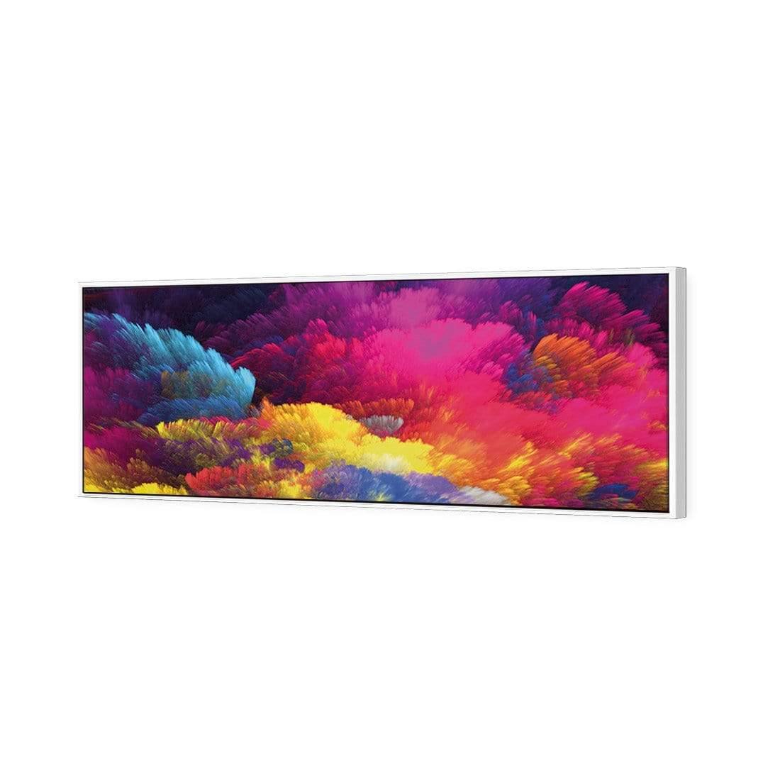 Rainbow Clouds (long) - wallart-australia - Canvas