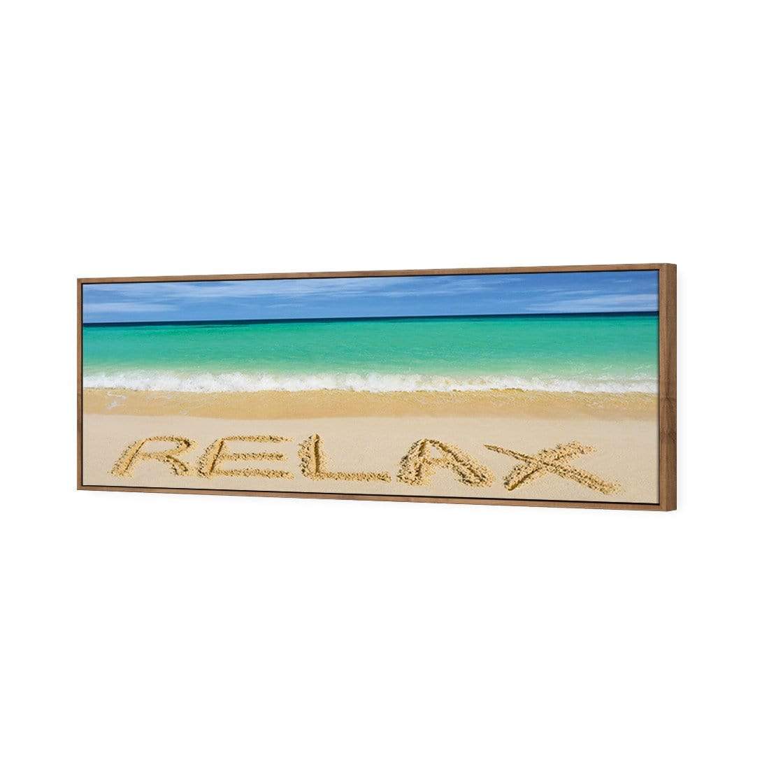 Relax on Beach (long) - wallart-australia - Canvas