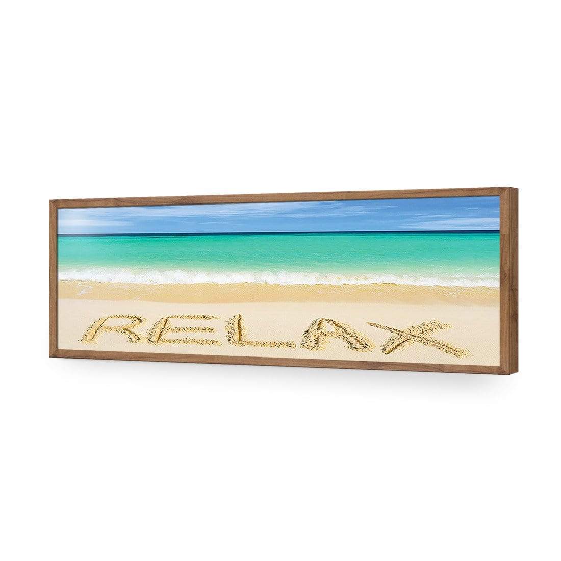 Relax on Beach (long) - wallart-australia - Acrylic Glass No Border