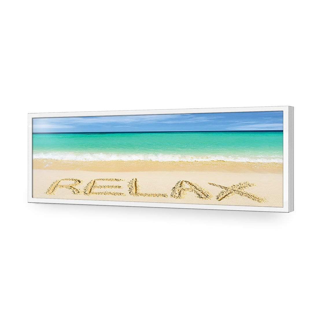 Relax on Beach (long) - wallart-australia - Acrylic Glass No Border