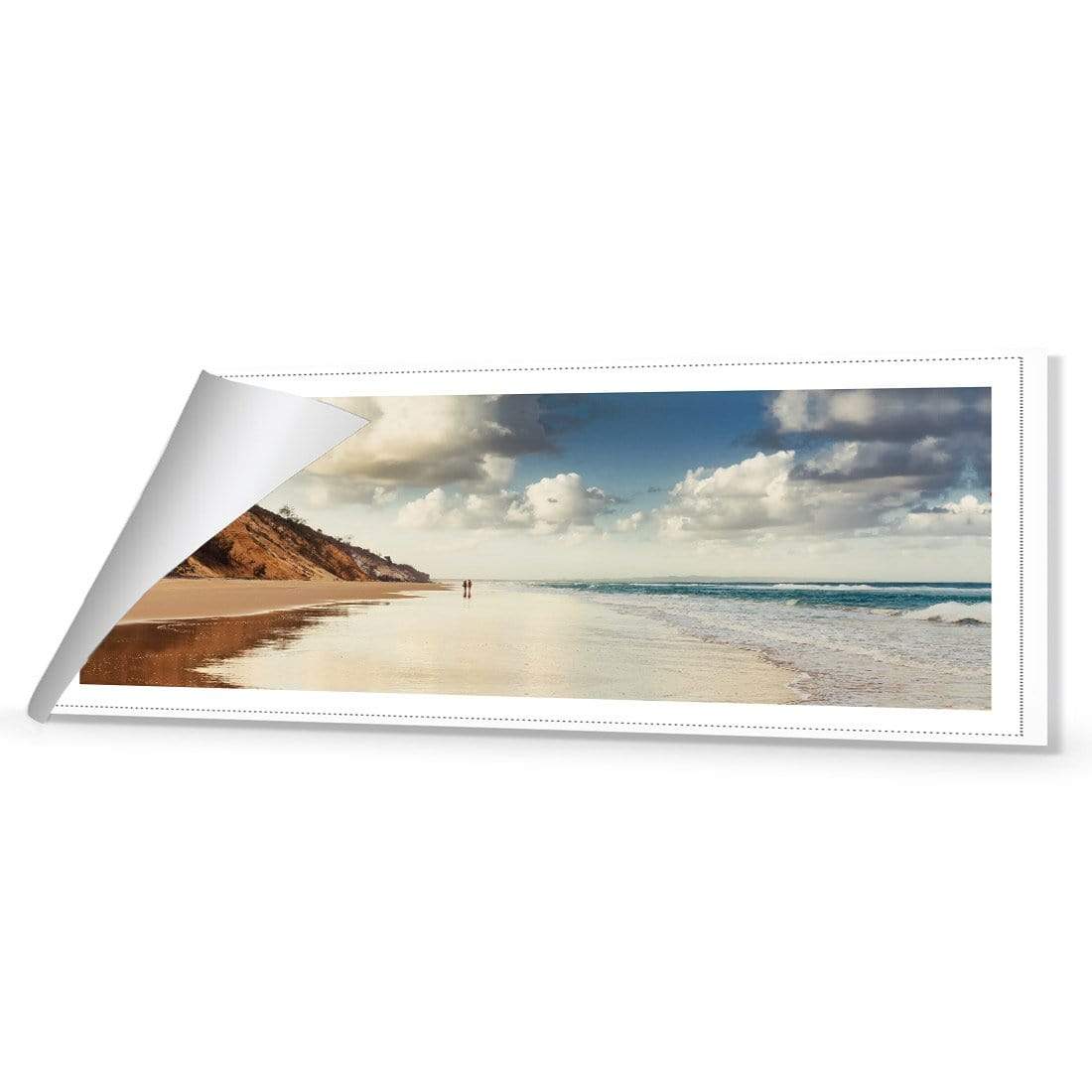 Romantic Beach (long) - wallart-australia - Canvas