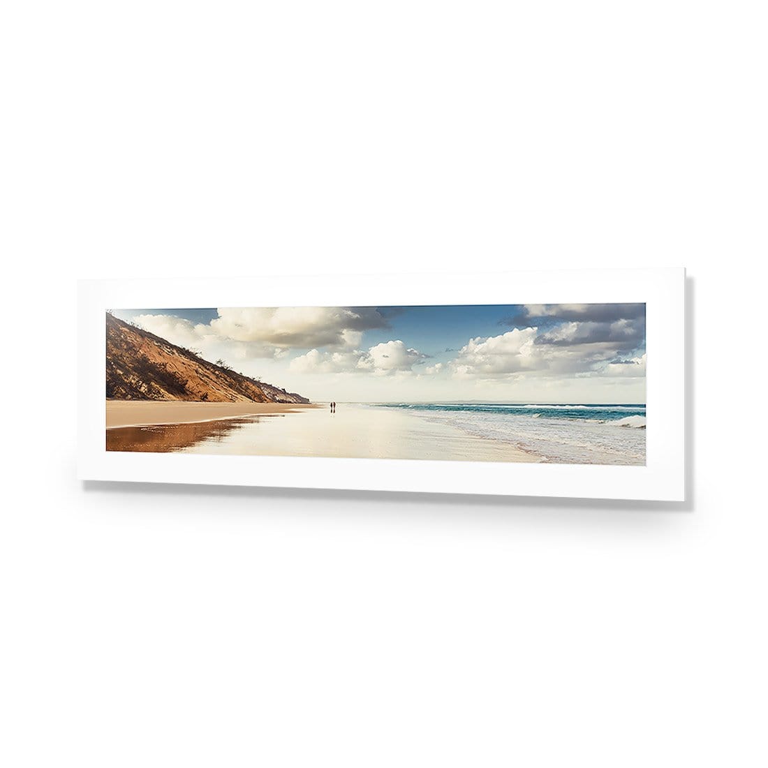 Romantic Beach (long) - wallart-australia - Acrylic Glass With Border