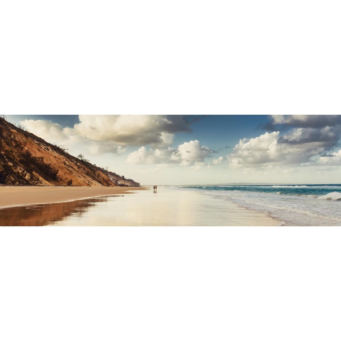 Romantic Beach (long) - wallart-australia - Canvas