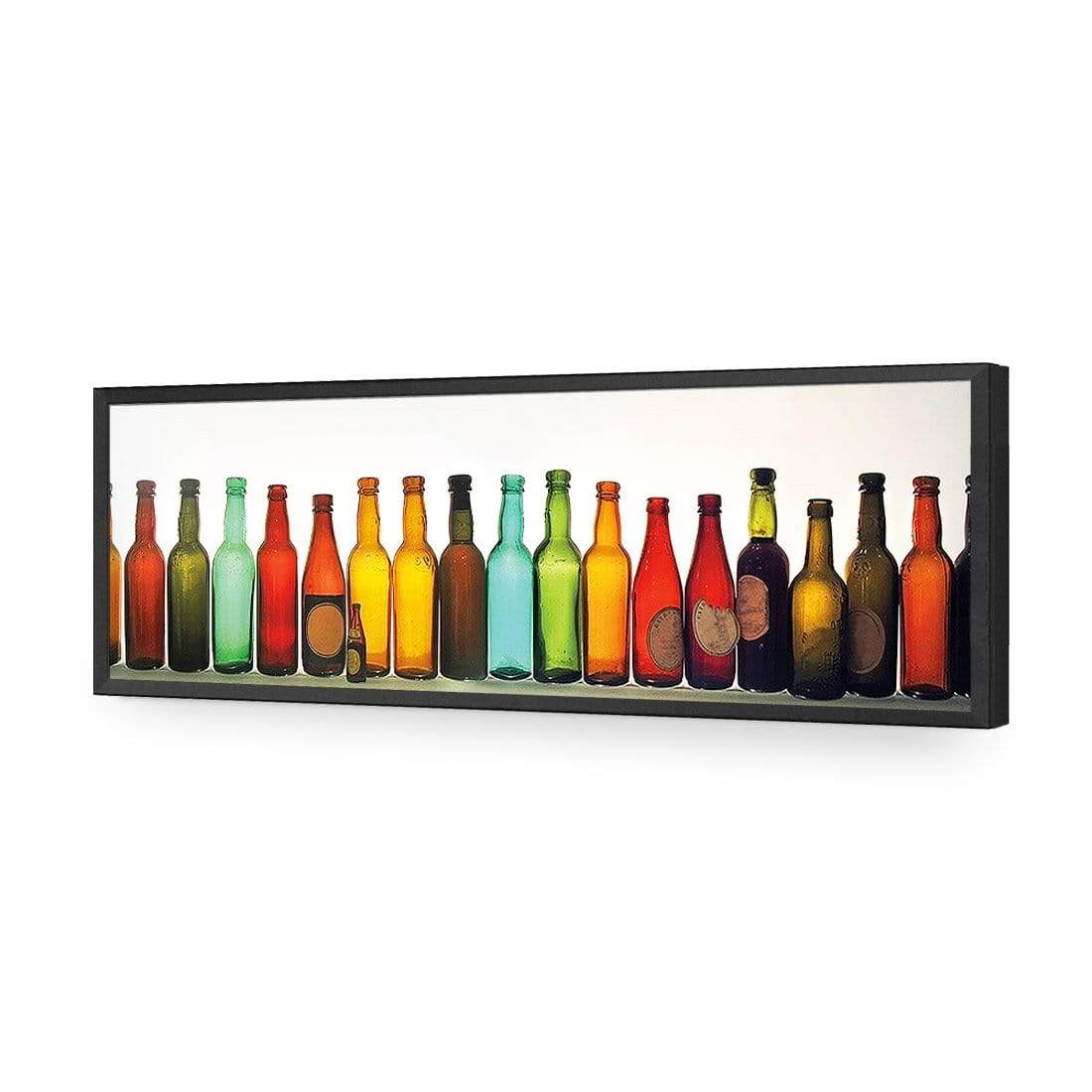 Row of Bottles, (Long) - wallart-australia - Acrylic Glass No Border