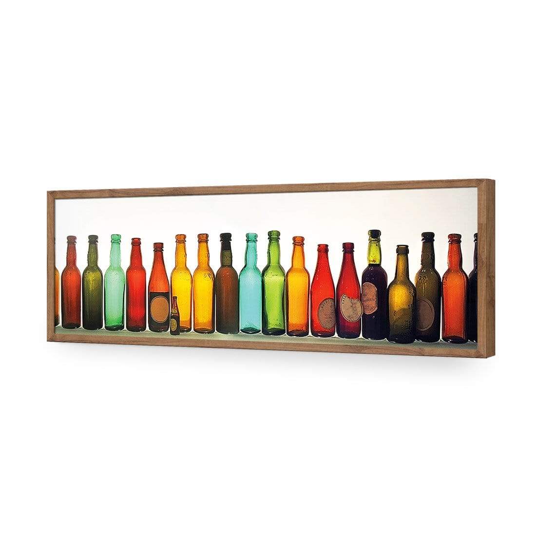 Row of Bottles, (Long) - wallart-australia - Acrylic Glass No Border