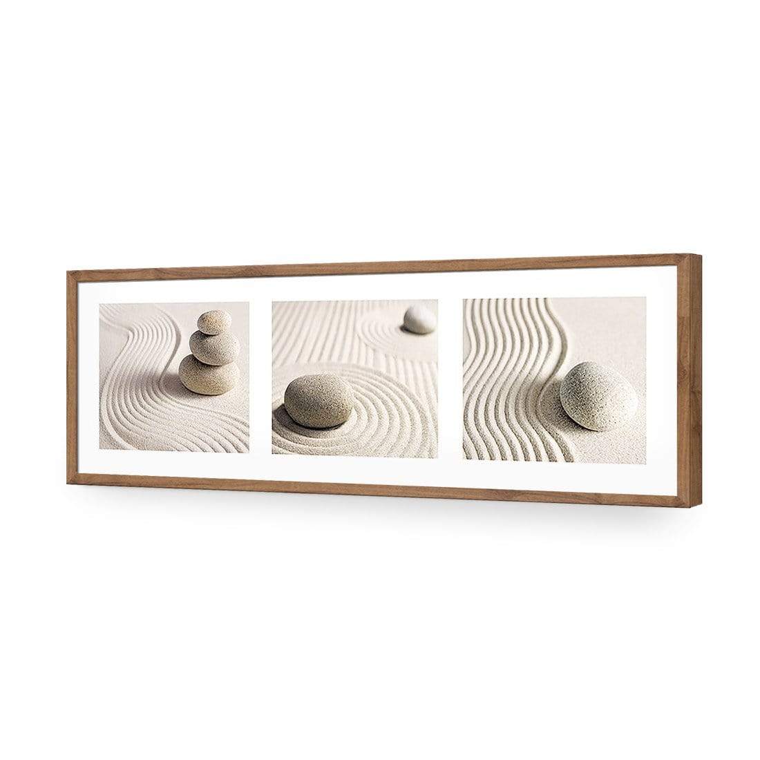 Sand Stone White Montage, Original (Long) - wallart-australia - Acrylic Glass No Border