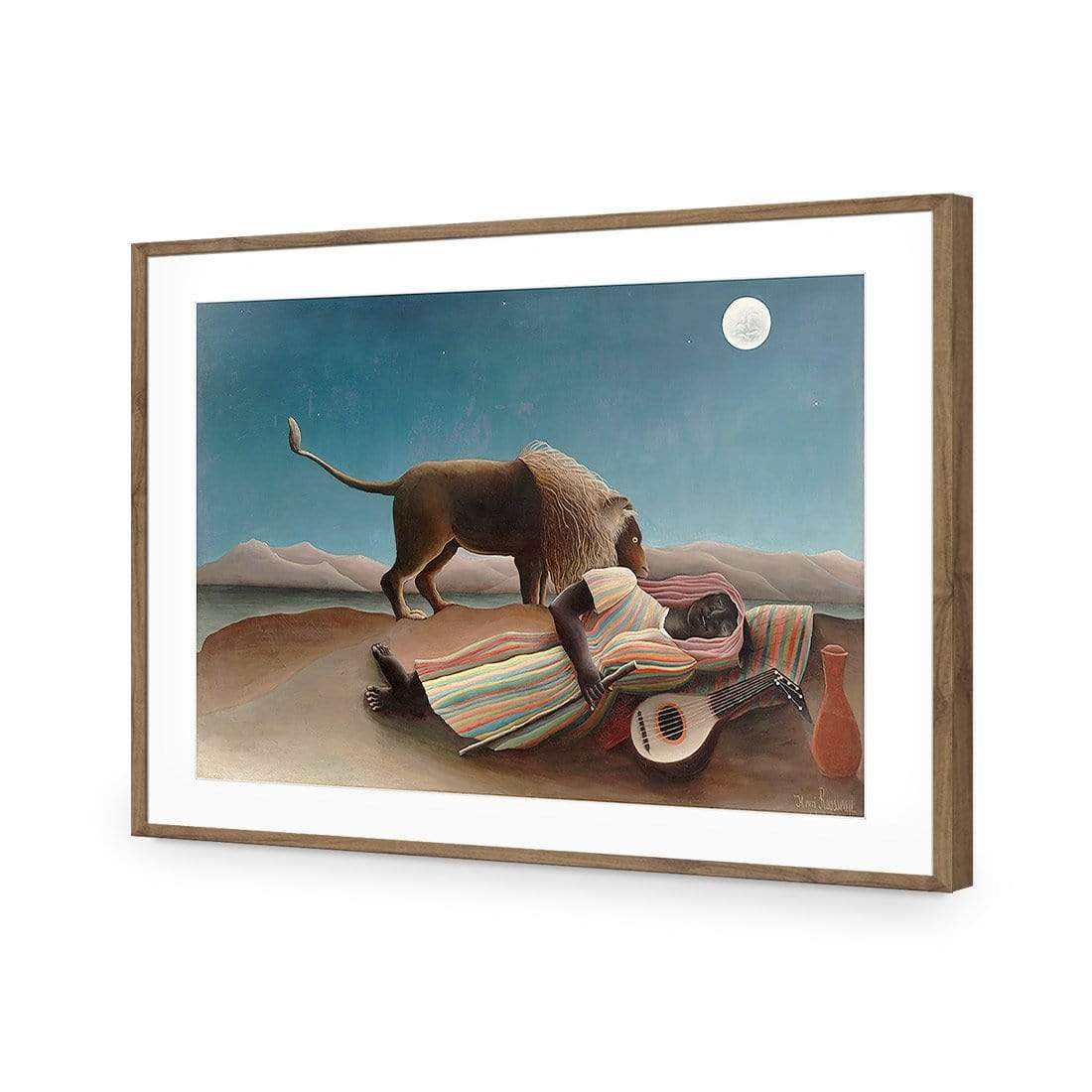 Sleeping Gypsy By Rousseau - wallart-australia - Canvas