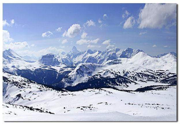 Snowy Mountain Panoramic, Original - wallart-australia - Canvas