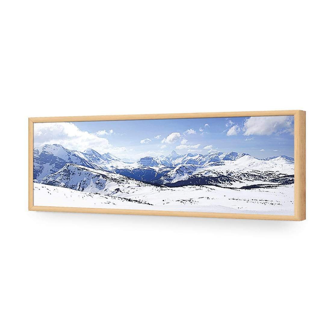Snowy Mountain Panoramic, Original (Long) - wallart-australia - Acrylic Glass No Border