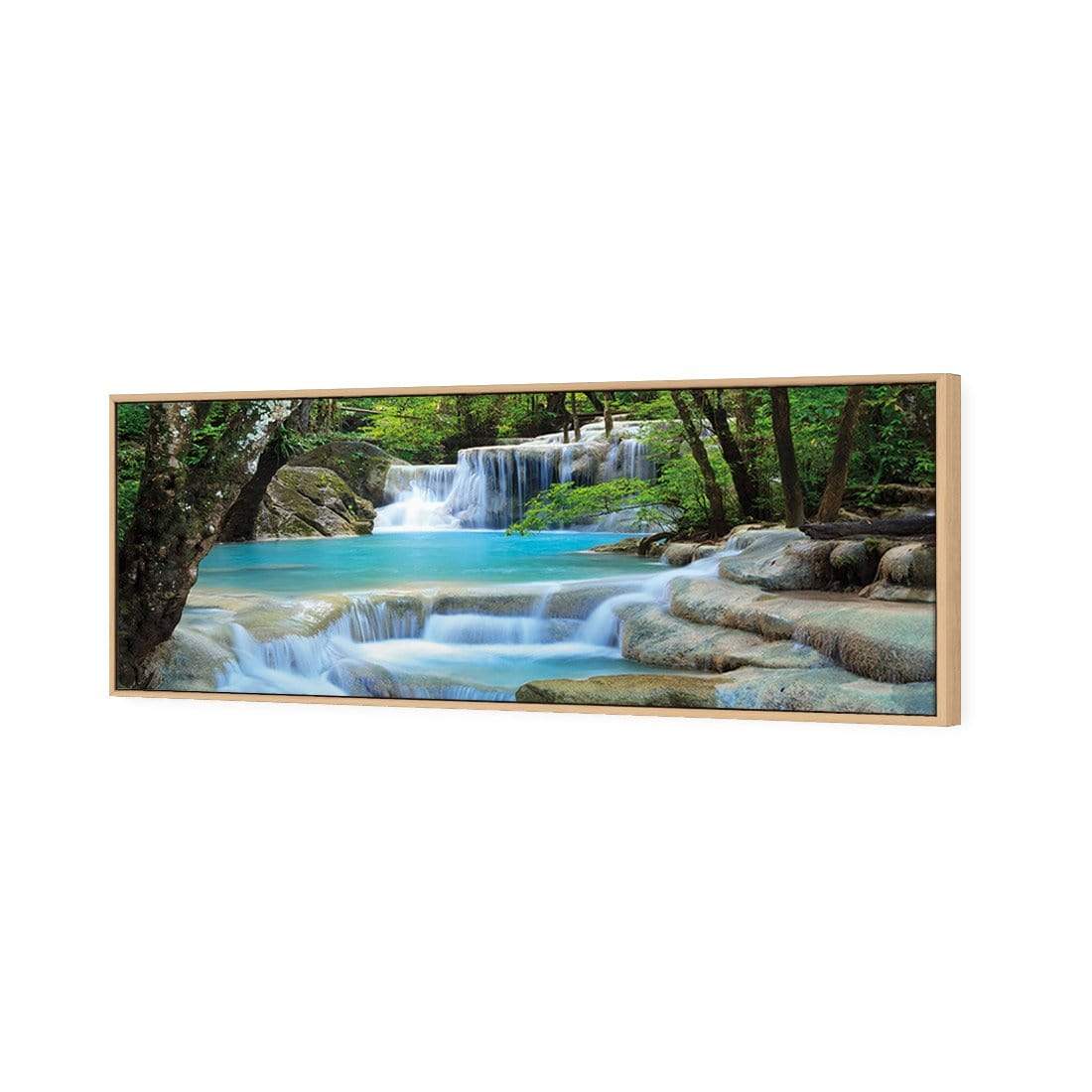 Soft Waterfalls, Original (Long) - wallart-australia - Canvas
