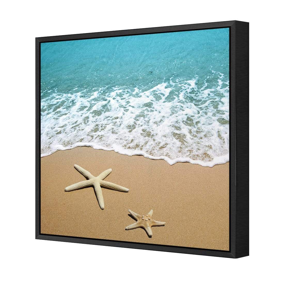 Starfish Beach (square) - wallart-australia - Canvas