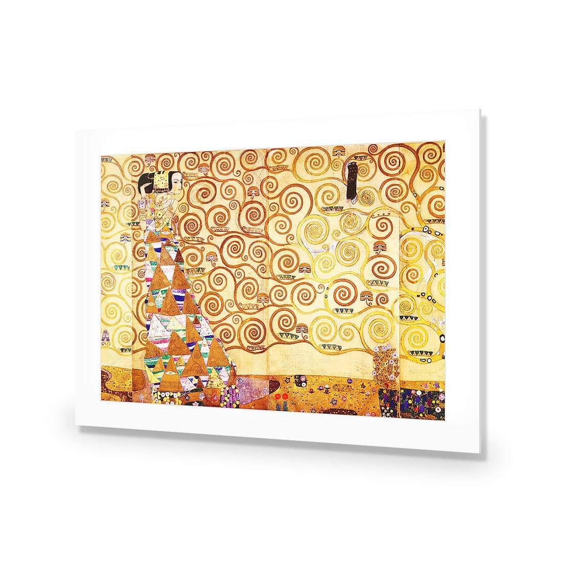 Stoclet Frieze - Expectation By Gustav Klimt - wallart-australia - Acrylic Glass With Border