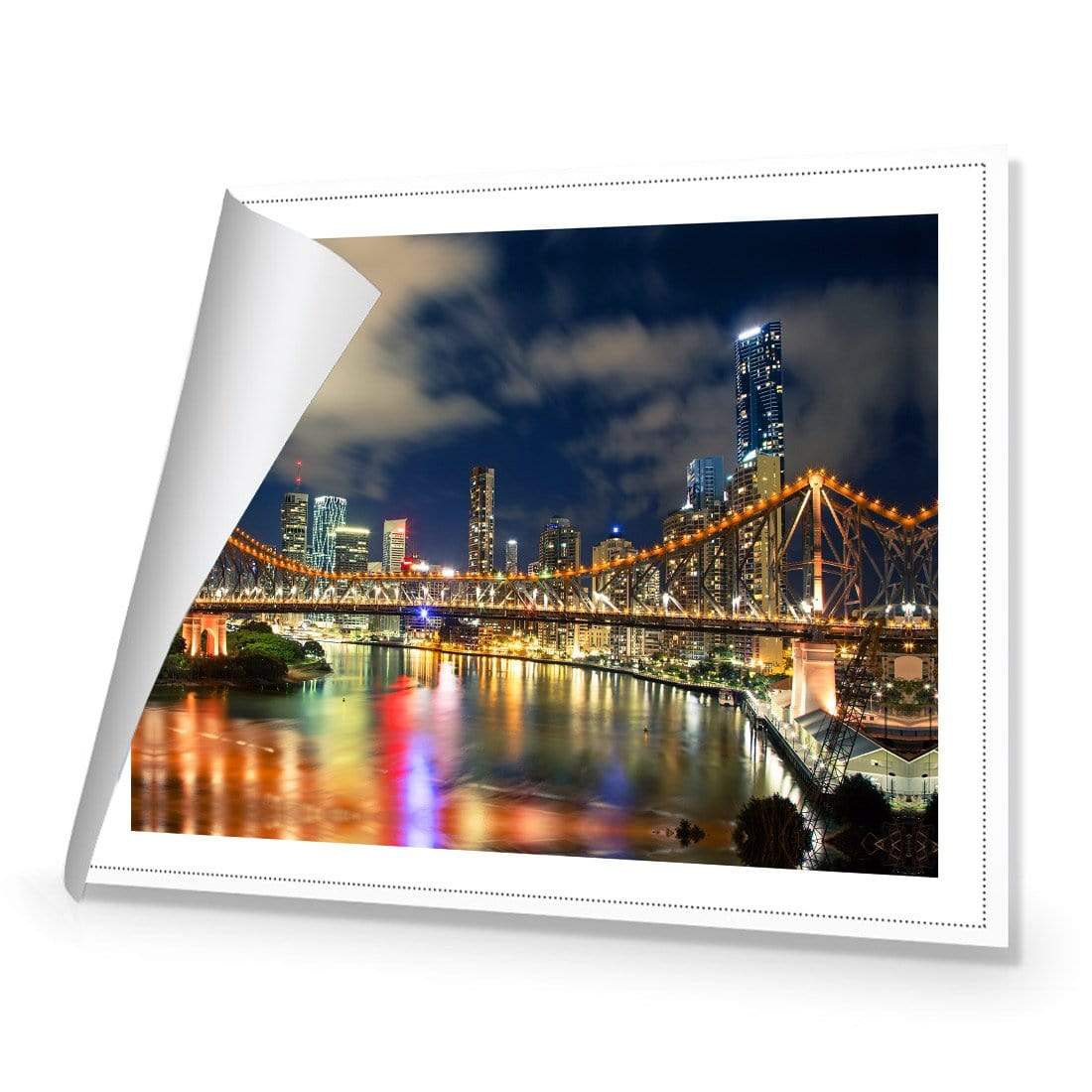 Story Bridge 2015 - wallart-australia - Canvas