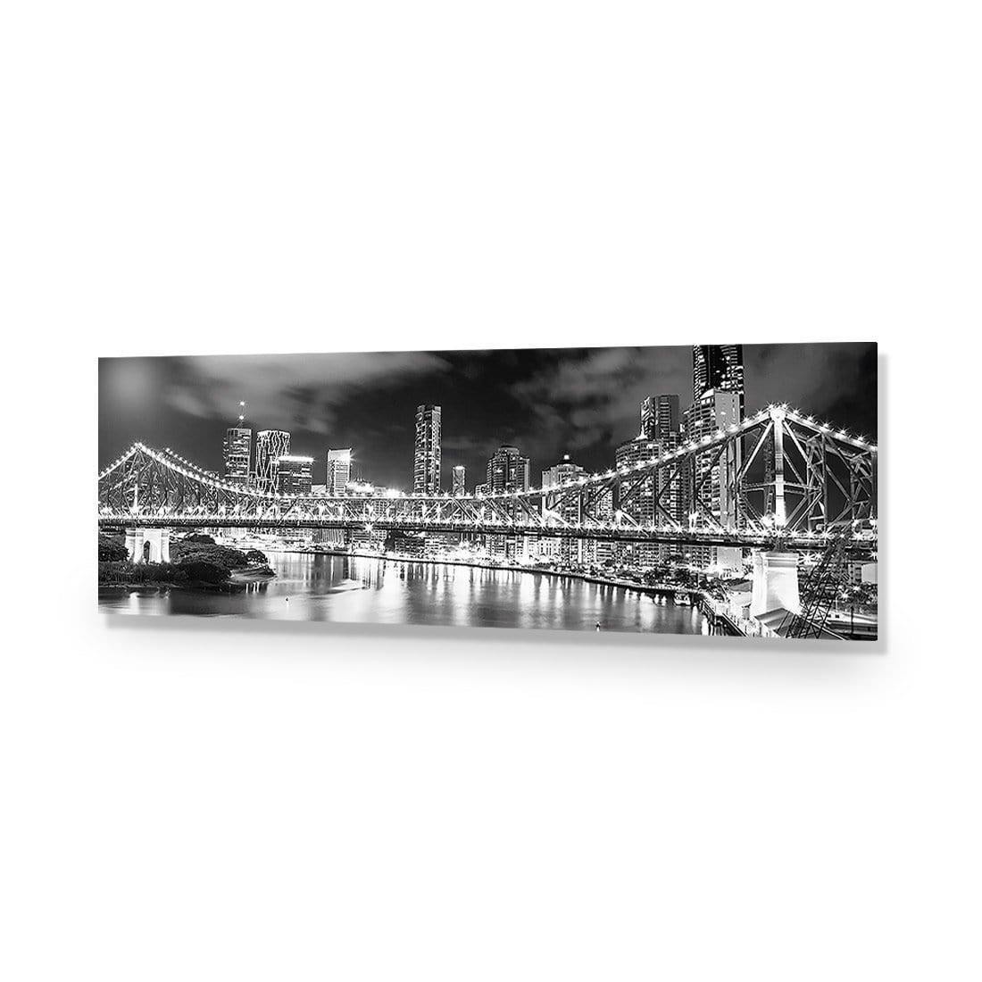 Story Bridge 2015, Black and White (long) - wallart-australia - Acrylic Glass No Border
