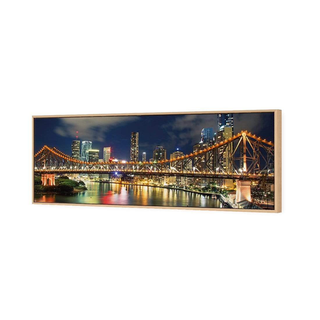 Story Bridge 2015 (long) - wallart-australia - Canvas