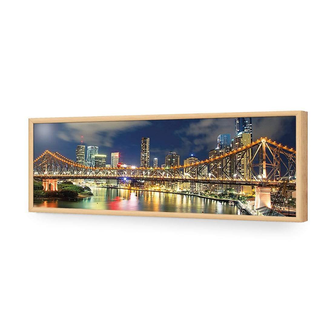 Story Bridge 2015 (long) - wallart-australia - Acrylic Glass No Border