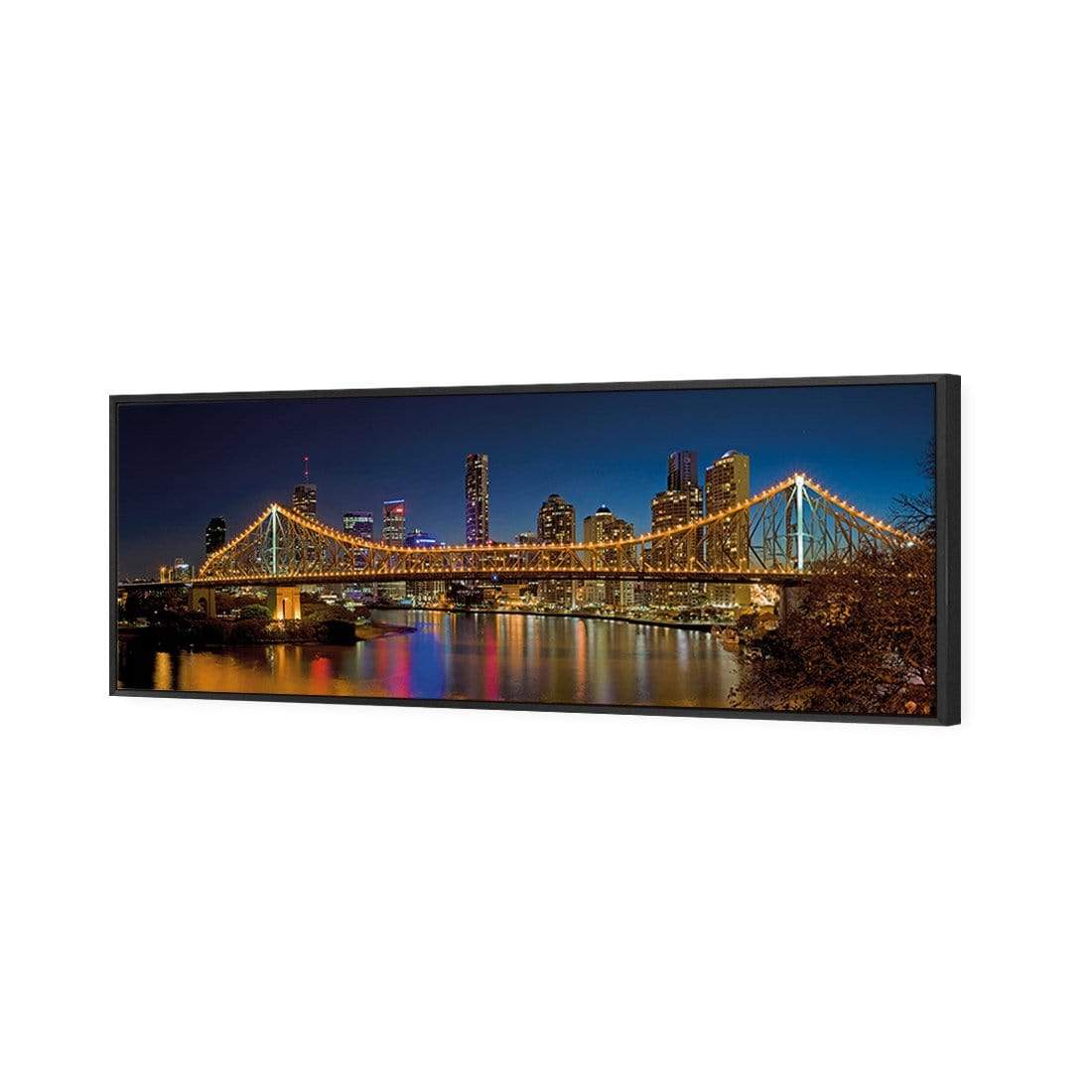 Story Bridge at Night, Original - wallart-australia - Canvas