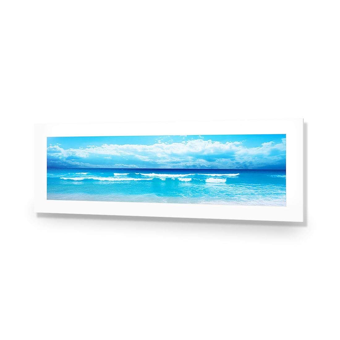 Summertime Beach, Original (Long) - wallart-australia - Acrylic Glass With Border