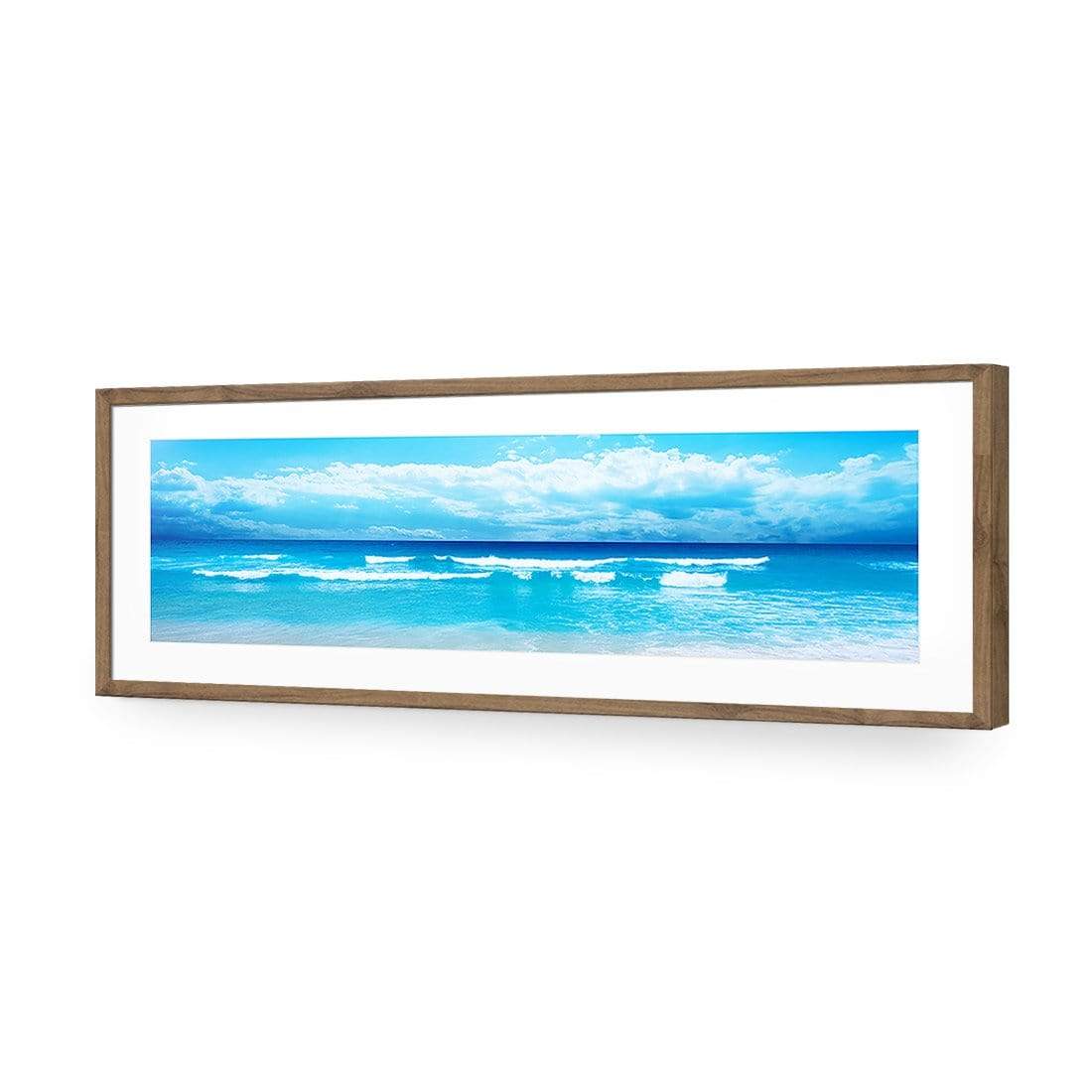Summertime Beach, Original (Long) - wallart-australia - Acrylic Glass With Border