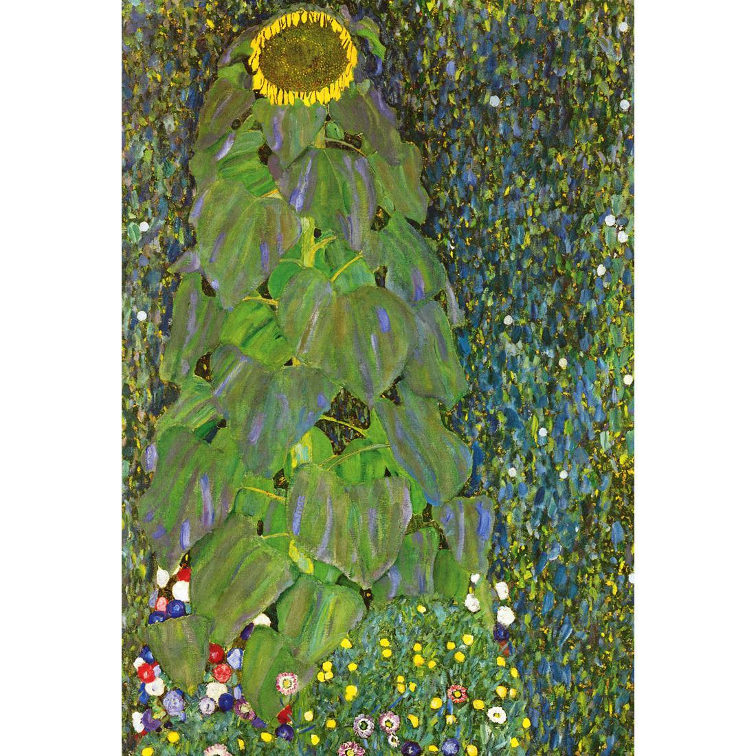 Sunflower By Gustav Klimt - wallart-australia - Canvas