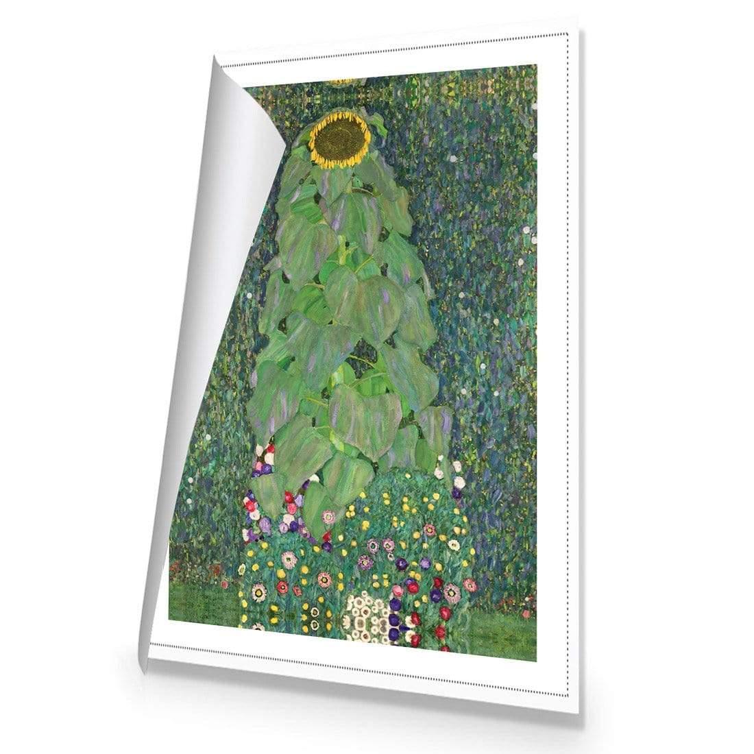 Sunflower By Gustav Klimt - wallart-australia - Canvas