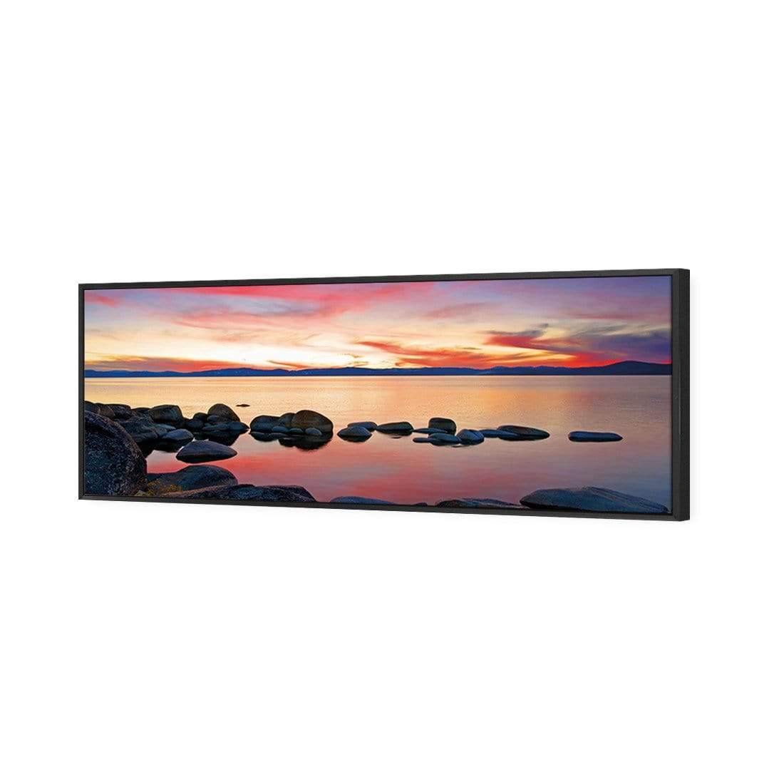 Sunset Calm Waters, Original (Long) - wallart-australia - Canvas
