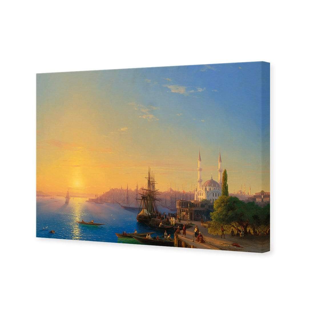 Sunset over Constantinople By Ivan Aivazovsky - wallart-australia - Canvas